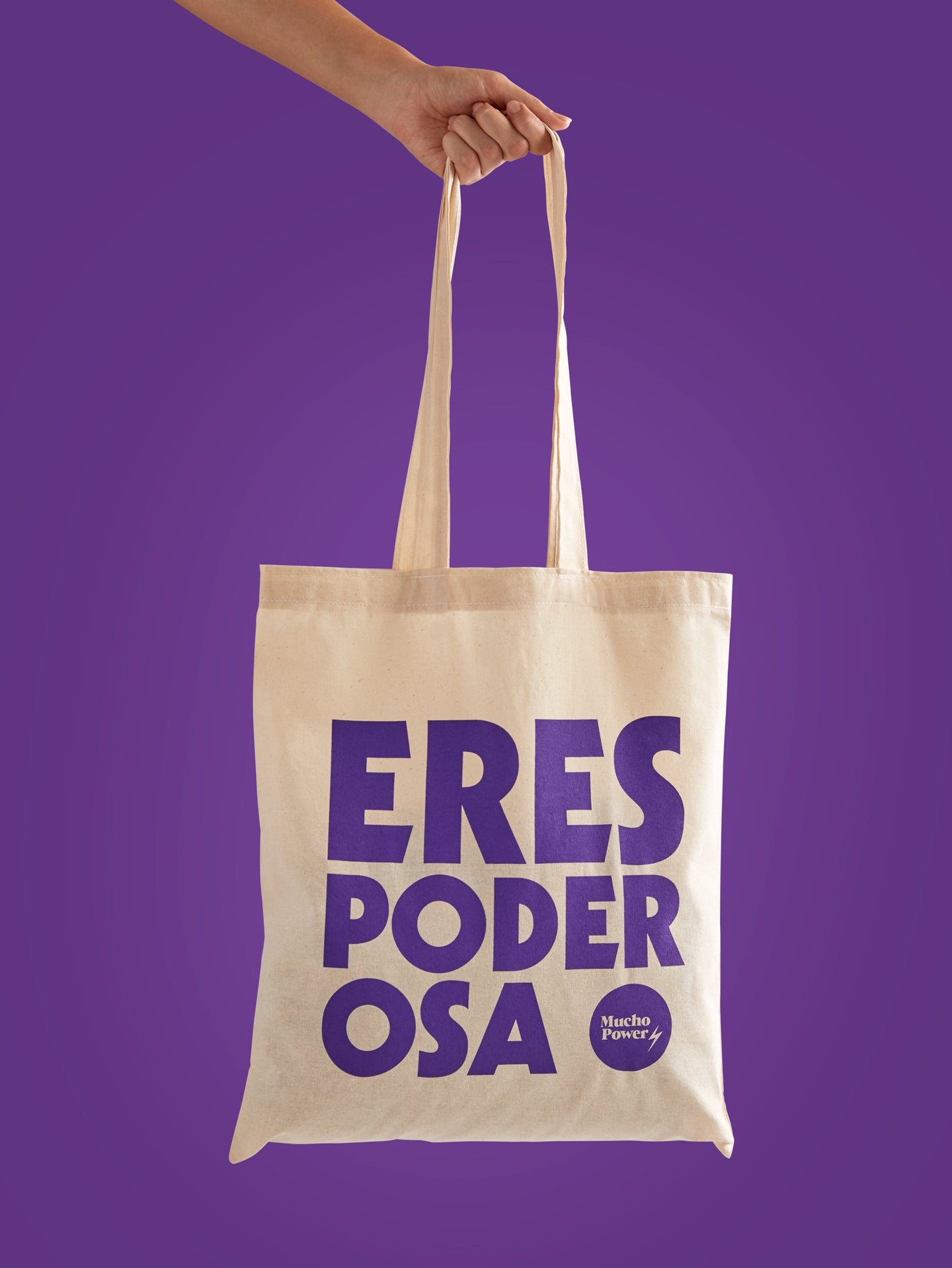 Tote Bag Sostenible  ERES PODEROSA Made in Spain