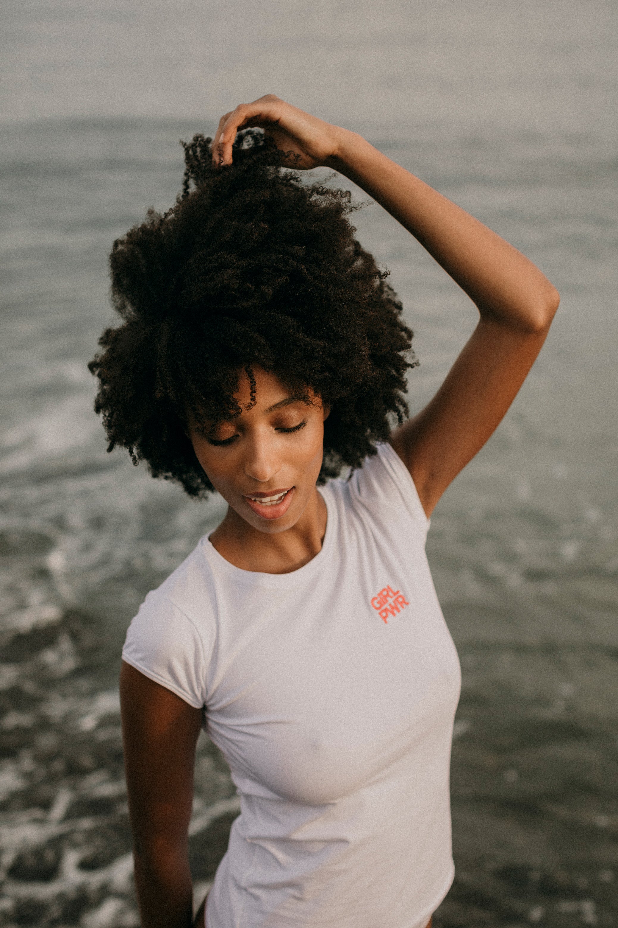 Girl PoWeR Organic Cotton T-shirt MUCHO POWER®️