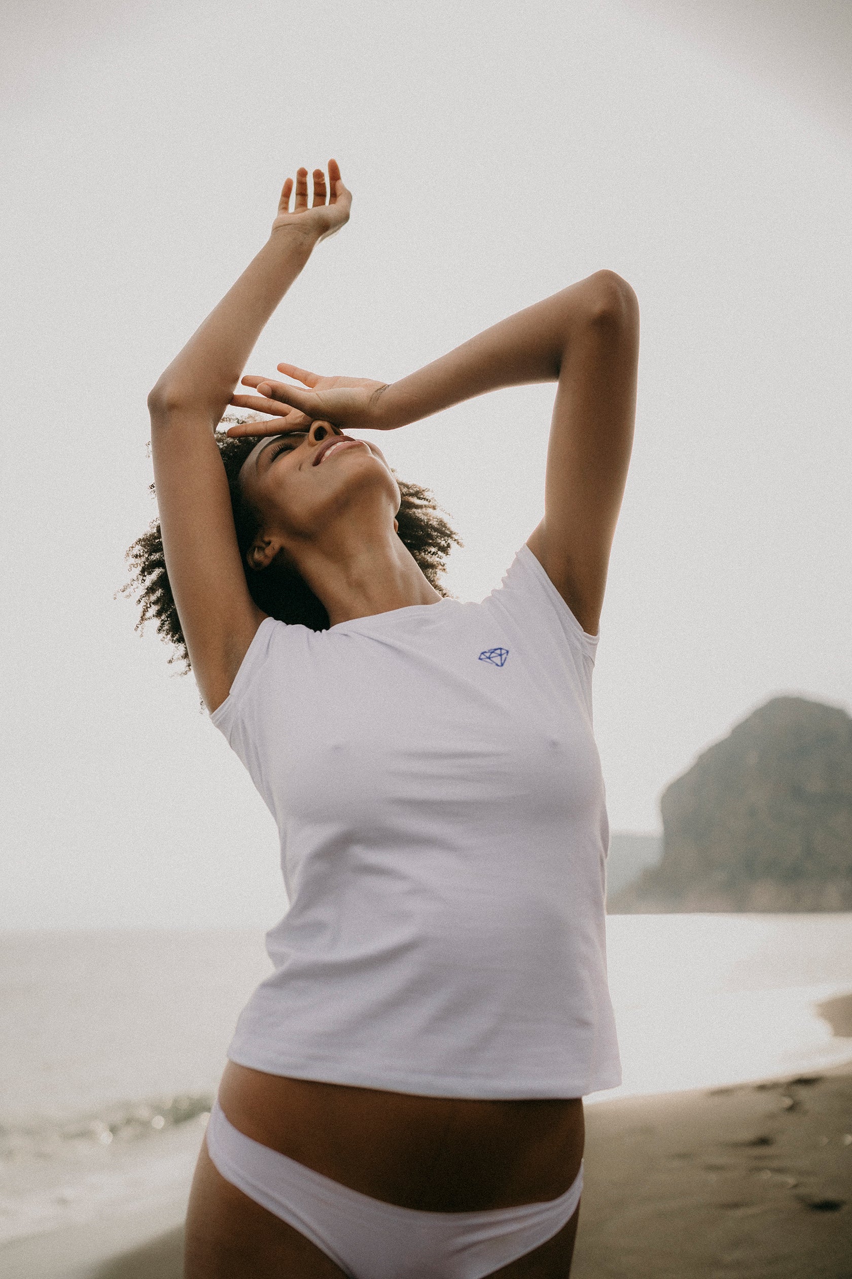 Shiny Diamond Organic Cotton T-Shirt MUCHO POWER®️